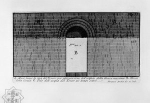 Cloaca Maxima by Giovanni Battista Piranesi
